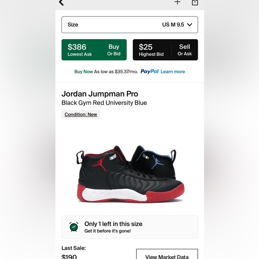 jumpman pro black and red